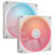 CORSAIR Lüfter 140*140*25 LX140-R RGB iCUE Link Dual fan (W)
