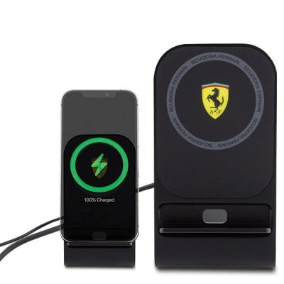 2. Ferrari nice. induction FEMFBMALK 15W black/black 2023 Collection MagSafe