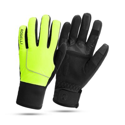 Rogelli winter gloves ESSENTIAL fluor 3XL
