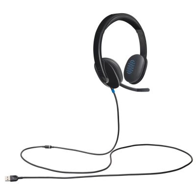3. Logitech H540 Headphones 981-000480 (Black)