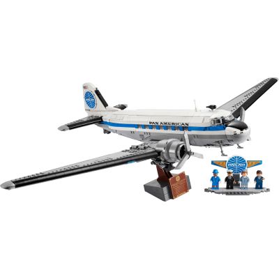 3. LEGO Icons 11378 - Douglas DC-3 PAN AM Passenger Plane