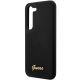 6. Guess GUHCS23MSLSMK S23+ S916 black/black hardcase Silicone Vintage Gold Logo