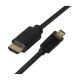 2. UNITEK CABLE MICRO HDMI-HDMI 2.0, 4K60HZ, 2M, Y-C182
