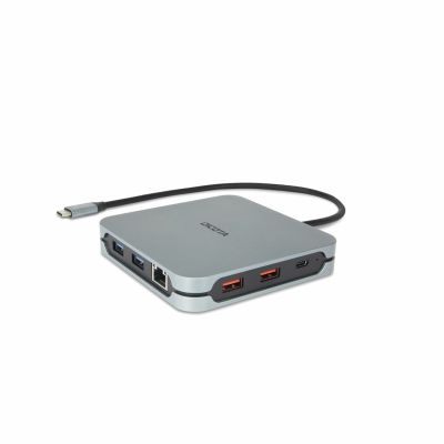 2. Dicota USB-C 10-in-1 Docking Station 8K HDMI PD 100W silver