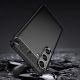 9. Case for Carbon Case Samsung Galaxy S24+ flexible silicone carbon cover - black