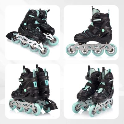 15. Meteor Roller Skates L 38-41 Urbo Black/Mint