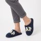 2. GAP women's slippers Plano II insulated slippers fashionable navy blue