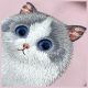 6. Nimmy Big Eyed Pet 2.0 Cat Phone Bag - Pink
