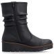 2. Women's insulated wedge ankle boots black Rieker X9155-00