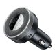 6. Baseus Enjoy FM transmitter car charger LED 2x USB / 3.5mm jack wireless MP3 player Bluetooth 5.0 3.4A black (CCLH-01)