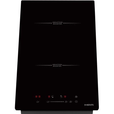 Built-in induction hob MPM-30-IM-18, width 29 cm | power levels 1-9 | automatic timer switches | parental lock | can be built flush with the countertop