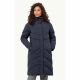 4. Jack Wolfskin MARIENPLATZ COAT W night blue Down Insulated women's winter jacket navy blue (1206971_1010)