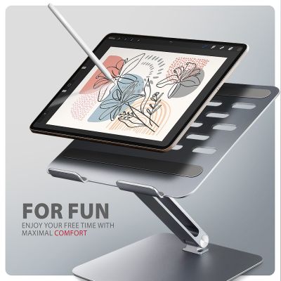 8. Axagon STND-LQ Laptop Stand Notebook Stand Gray 40.6 cm (16")