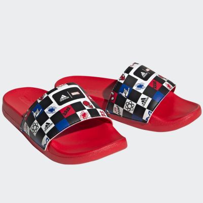 6. Adidas Adilette Comfort Spiderman K Jr HP7758 Slides