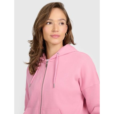 4. Women's zip-up hoodie 4F 4FRAW25TSWSF2776-56S