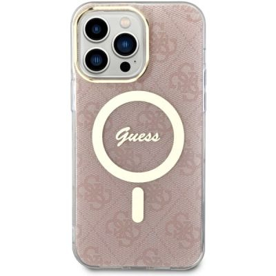 3. Guess 4G MagSafe case for iPhone 14 Pro Max - pink