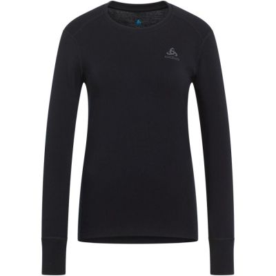 3. Odlo BL TOP crew neck l/s MERINO 260 women's T-shirt size M Black