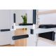 20. GYMNASTIC LADDER WITH A HAND BAR AND A HANDRAIL FOR EXERCISES BENCHK 722W