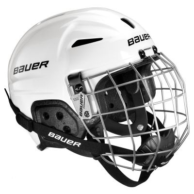 2. Bauer LIL Sport Yth Combo Hockey Helmet