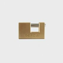 BRASS PIN PADLOCK GERDA 90mm