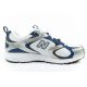 4. New Balance 408 men's sports shoes sneakers fashionable comfortable white silver
