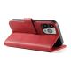 3. Magnet Case for Samsung Galaxy S23 Ultra flip cover wallet stand red