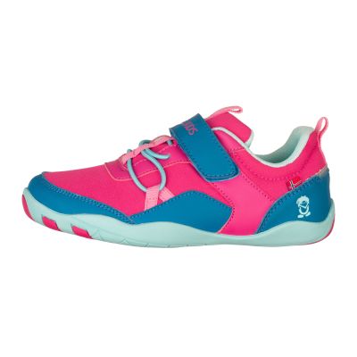 2. Trollkids Skaland Barefoot Hiker Shoes Bright Pink/Marsh Blue/Aquamarine Mist