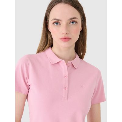 4. Women's slim polo shirt 4F 4FWMM00TPTSF365-56S