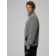 4. Regular men's fleece with stand-up collar 4F 4FRAW26TFLEM542-24M
