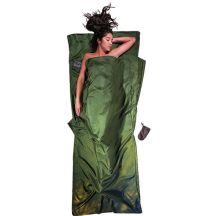 Cocoon TravelSheet Silk Sleeping Bag Liner, Dark Olive Green