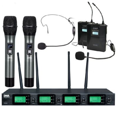 3. DNA RV-4 - Wireless Microphone Set
