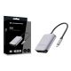 4. Conceptronic BIAN09G USB 3.2 Gen 2 Type-C Card Reader Gray