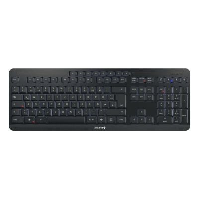 4. CHERRY Stream desktop ultimate keyboard Mouse included Home/Office USB + RF Wireless + Bluetooth QWERTZ German Black