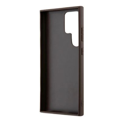 7. Guess 4G Metal Gold Logo case for Samsung Galaxy S24 Ultra - brown