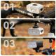 2. Rockbros QC1200 Front Bike Light 1200lm USB-C - Black