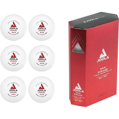 17. JOOLA PRIME TABLE TENNIS BALLS 6 PCS WHITE
