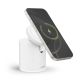 SBS 2-in-1 Wireless Magnetic Charging Station - White