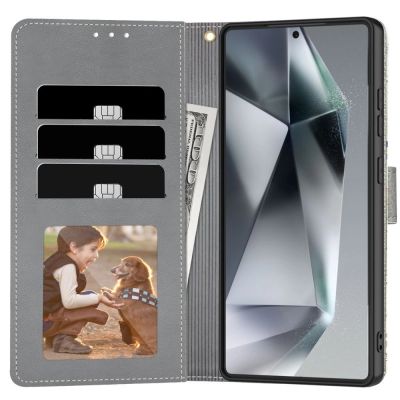 2. Tech-Protect Wallet Case for Samsung Galaxy A56 5G - White Daisies