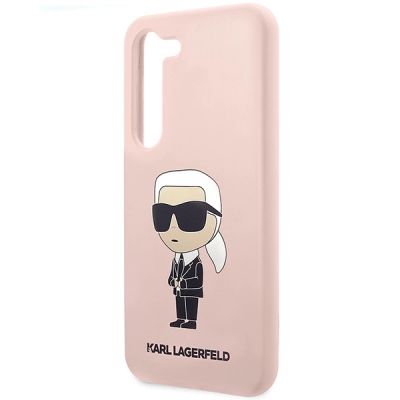 6. Karl Lagerfeld KLHCS23SSNIKBCP S23 S911 hardcase pink/pink Silicone Ikonik