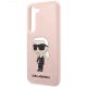 6. Karl Lagerfeld KLHCS23SSNIKBCP S23 S911 hardcase pink/pink Silicone Ikonik