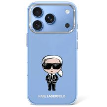 Karl Lagerfeld IML Ikonik Sketch Print MagSafe Case for iPhone 17 Pro / 18 Pro - Light Pink