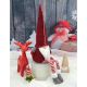 17. DECORATIVE gnome dwarf 30+15cm red