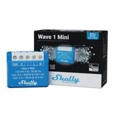 9. Intelligent Z-Wave controller Shelly Qubino Wave 1 Mini LR