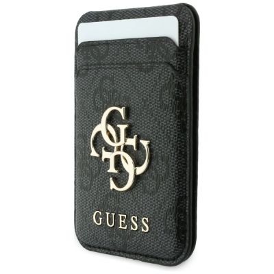 8. Guess 4G MagSafe Wallet Case for iPhone 18 Pro / 17 Pro – Black