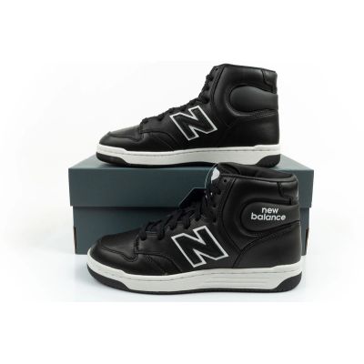 10. New Balance 480 men's high-top sneakers black
