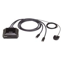ATEN US3312-AT KVM Switch Black