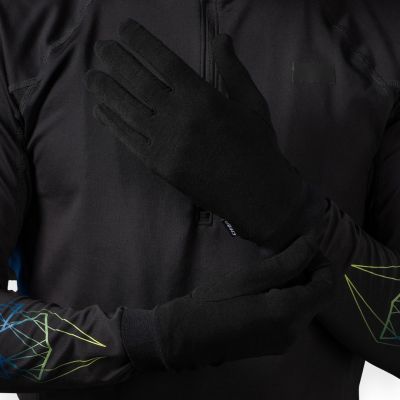 4. CHIBA MERINO gloves, black, XXL