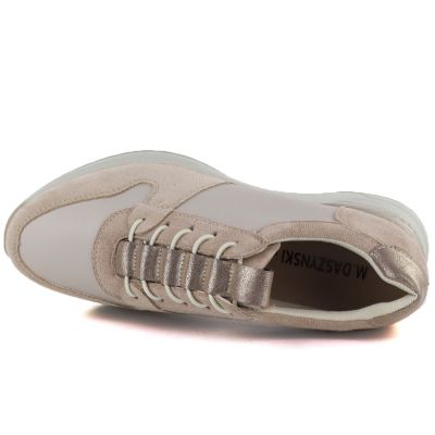 3. Women's sports shoes classic beige M.Daszyński MR24129