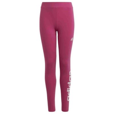 6. Adidas Essentials Linear Logo Cotton Tights Jr IC3581 leggings