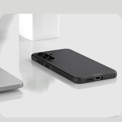 16. Nillkin Super Frosted Shield Pro Magnetic Case for Samsung S25+ with MagSafe - Black